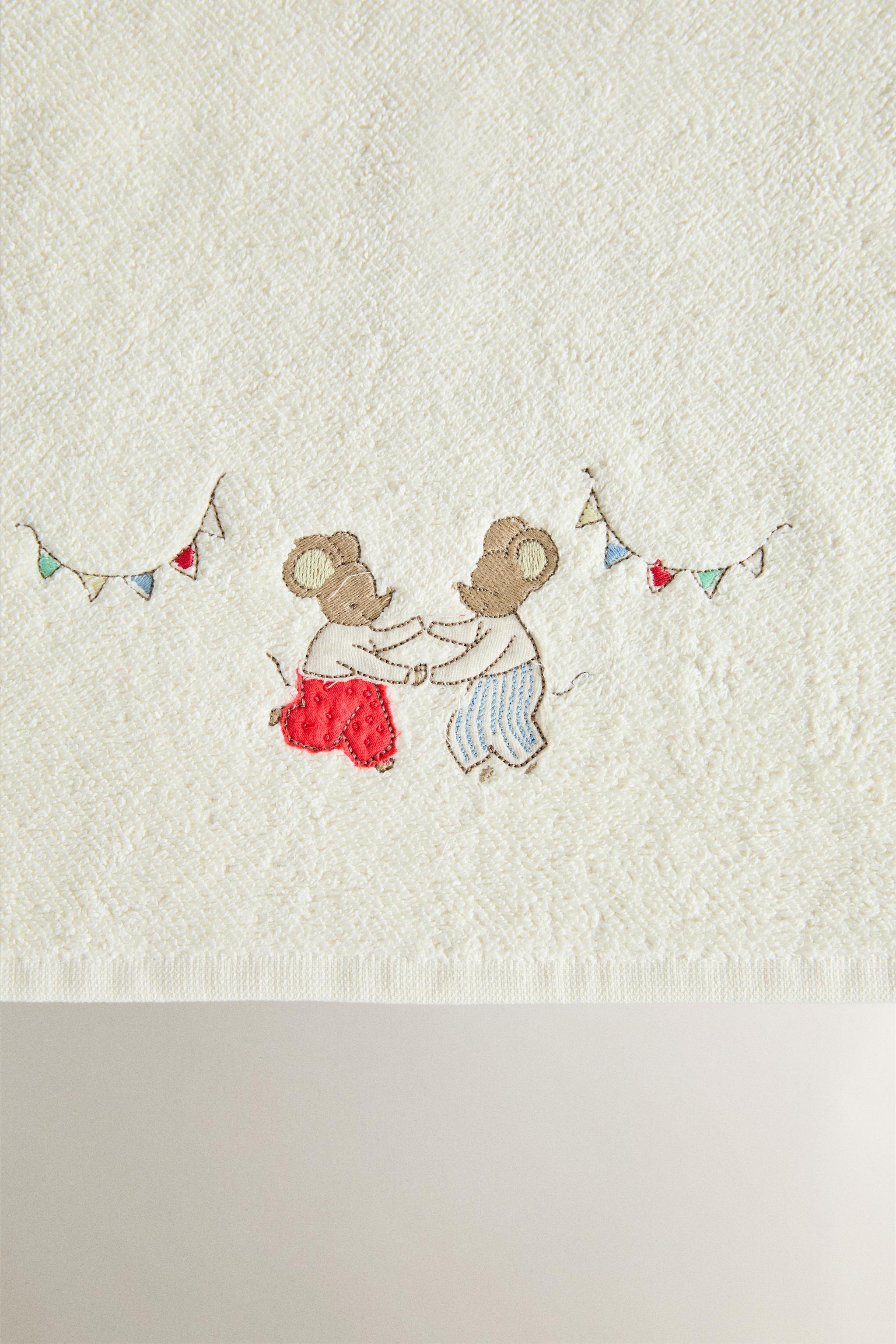 SERVIETTE ENFANT SOURIS